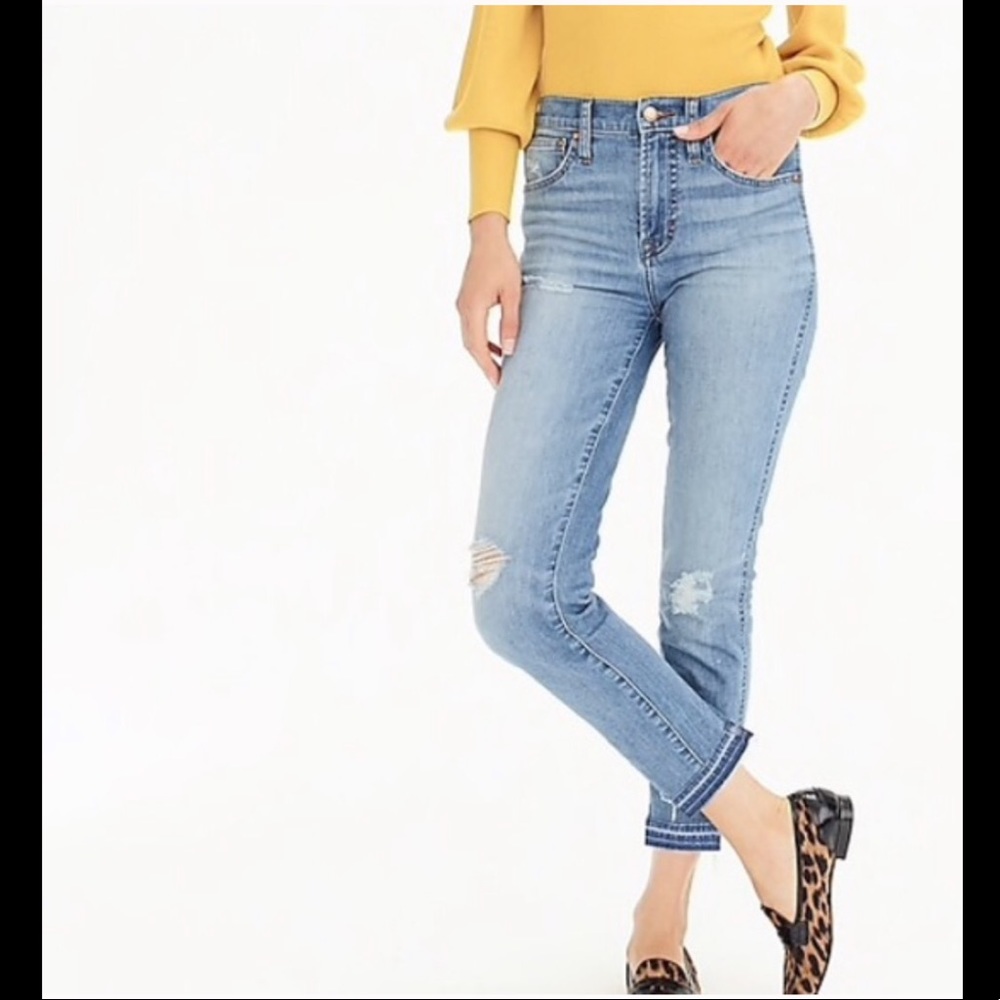 J. Crew Vintage Straight Denim